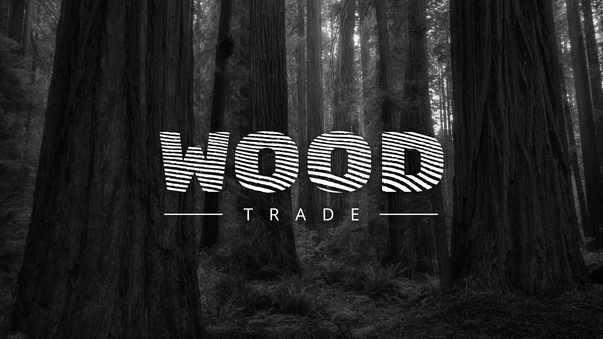 Разработка логотипа для компании «Wood Trade» в Коломне